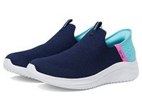 Skechers Girls-Ultra Flex 3.0 - FRE-Shoe-303800L-NVTQ-2 Navy/Turquoise