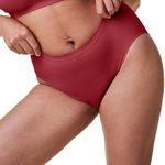 BRAVADO! DESIGNS Sustainable Panty | High-Rise | Seamless | Lipstick | M/L