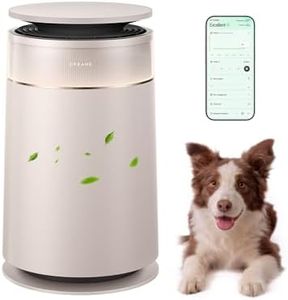 Dreame HEPA Furcatch Pet Air Purifier FP10, Active Roller Self-Cleaning, LoopBoost Airflow, CataFresh Odor Removal, Multi-Stage Filtration, Pet-Friendly Design, Tech-Inspired Aesthetics, for Pet Homes