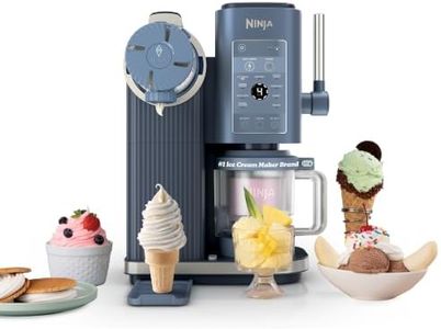 Ninja Creami Scoop & Swirl 13-in-1 Ice Cream and Soft Serve Maker, NC701BL