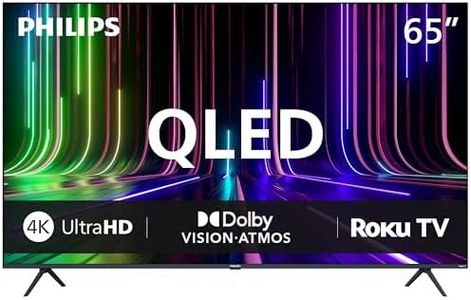 Philips 65PQL7676/F6 QLED Series 7600 65-Inch 4K UHD QLED Roku TV