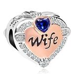CharmSStory Heart Love Wife Beads f
