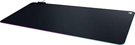 Roccat Sense AIMO XXL Gaming Mousepad - AIMO LED illumination, maximum precision, rubberized bottom, (900 mm x 400 mm x 3.5 mm), black