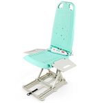 SuperHandy Portable Floor Lift & Bath Lift - Lightweight & Foldable, 330 LBS Weight Capacity, Waterproof Design, Ergonomic Seat with Removable Side Panels, Item Weight 19 LBS [Patent Pending]