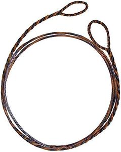 D97 Bow String Replacement for Traditional Longbow and Recurve Bow Bowstring by Lightning (Khaki, AMO 60")