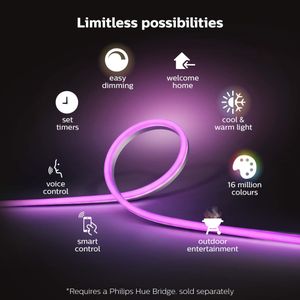 Philips Hue Outdoor Lightstrip 2m – Smart LED Weatherproof Strip
