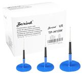 ZERINT TP-M13W Combination Repair Unit Kit, Tire Repair Patch Plug Kit 4 x 35 mm, 6 x 45 mm and 9 x 60 mm Wrapped stem 8 pcs Each