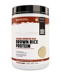 North Coast Naturals Organic Sprouted Raw Brown Rice Protein Powder with 17g of Complete Undernatured protein – 840g