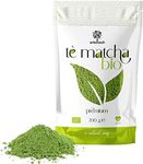 ERBOTECH - BIO Matcha Tea/Organic Japanese Green The Powder 200g, 100% Natural Multivitamin, Vegan. Ideal for Cakes, Smoothies, Iced Tè