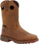 Rocky Unisex-Child Legacy 32 Western Boot, Brown, 12.5 Little Kid