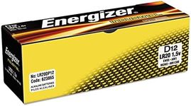 Energizer Industrial EN95 size D alkaline batteries: 24 count