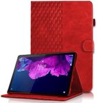 Oduio Motorola Moto Tab G70 Case for Lenovo Tab P11 Plus 2021 (TB-J616F/607F)/ P11 2020 (TB-J606F/606X/606L) 11" Tablet Case Premium PU Leather Flip Folio Protective Cover,Red