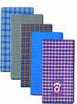 SSS NOVELTIES Sss Multi Color Cotton Checkered Casual Style Lungi For Men's, Combo Of 5, Size-2.25Meters (Lungis)