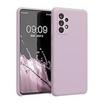 kwmobile Case Compatible with Samsung Galaxy A52 / A52 5G / A52s 5G Case - TPU Silicone Phone Cover with Soft Finish - Nude Lilac