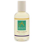 Absolute Aromas Sweet Almond Oil 150ml - Pure, Natural, Cruelty-Free. Vegan, No GMO - Massage Base Oil and Moisturiser for Hair, Skin, Face and Nails