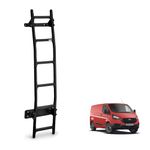 Rhino Black Van Ladder for the Ford Transit Custom (2013-2024) Heavy Duty Anti-slip Steps (With Fixing Kit)