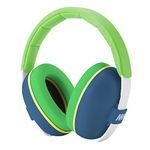 Baby Ear Protection Noise Cancelling Headphones for Babies and Toddlers - Mumba Baby Earmuffs - Ages 3-24+ Months (Navy/Grass)