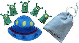 5 Little Men in the Flying Saucer Nursery Rhyme Storytelling Educational Finger Puppet