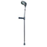 Rehamo Lightweight Walkie Elbow Crutches with Anti Slip Bush, Comfortable Hand Grip & Adjustable Height & Arm Lengths | Elbow Walking Stick for Old Age, Post-Op & Pregnant with 1 Year Warranty