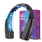 8000mAh Portable Neck Fan, Hands Free Rechargeable Battery Operated Personal Fan, 20H Runtime, 360° Cooling Airflow, 6 Speeds Wearable Fan for Travel, Office and Outdoor Use, Gifts for Women Men