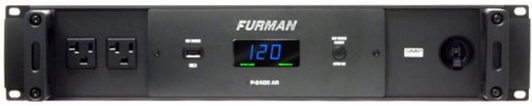 Furman P-2400 AR Power Conditioner True RMS Voltage Regulation Delivers Stable Voltage Output