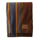 Pendleton Yakima Camp Wool Throw Blanket, High Ridge, One Size