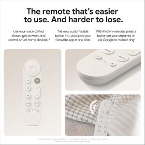 Google TV 4K Streaming Device, 32GB – Porcelain