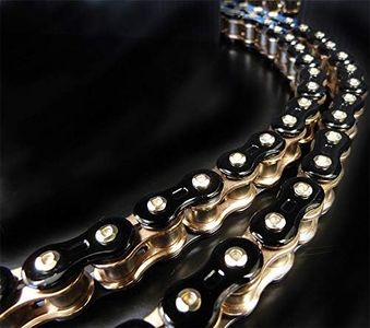 Threed 530Z3D-150KG 530 Z 3D Premium Chain - 150 Links - Black/Gold