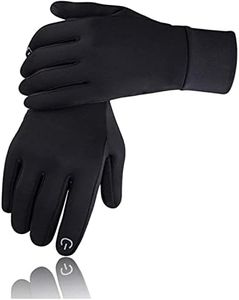 MOREBEST Touch Screen Gloves Bike Outdoor Wind Water Proof Bike Cycling Running Winter Thermal Glove for Women Men (L)