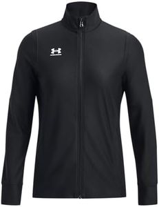 Under Armour Femme UA W's Challenger Track Jacket, Veste Femme légère et Respirante, Veste Sport High-Tech, Haut de survêtement pour Le Football, la Gym ou la Course à Pied