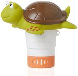 XY-WQ Turtle Chlorine Floater for 1" Tab ONLY, Mini Floating Pool Chlorine Dispenser