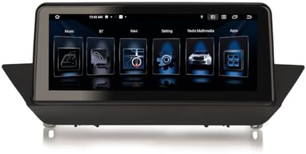 Erisin 10.25 Pulgadas IPS Android 13 GPS Navegación Estéreo para BMW X1 E84 CIC Pantalla táctil Soporte iDrive Inalámbrica CarPlay Android Auto Bluetooth DSP DVR WiFi Dab+ TPMS 4GB RAM+64GB ROM