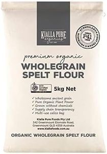 Kialla Organic Wholegrain Spelt Flour, 5 kg