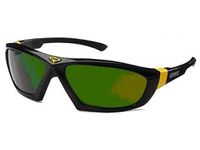 Uvex 9185-043 Shade 3 Athletic Infradur Plus Safety Spectacle, Green