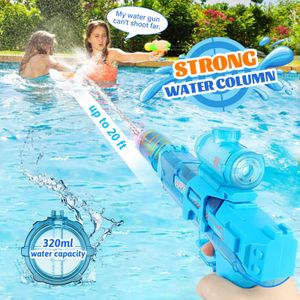 Electric Water Gun 2-Pack – Black and Blue