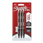 Sharpie S-Gel | Gel Pens | Medium Point (0.7mm) | Black Ink | 3 Count