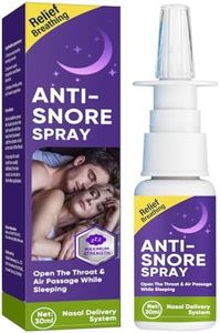 Anti Snoring Spray, Anti Snoring Devices, Fast Snore Sto_pper Drops for Better Sleep Effective Snoring Solution, Helps Open The Throat & Air Passage While Sleeping