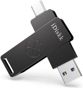 【for iPhone 15 Series】 iDiskk 512GB Super Fast Solid State Flash Drive Photo Stick,USB C iPad, MacBook,Laptops,Android Phones and Windows Computer, Up to 1000MB/S
