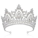 SWEETV Queen Crown for Women,Weddin