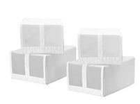 IKEA BOUTIQUE STORE Shoe Box (White, 22x34x16 cm) Set of 4 Pieces