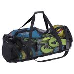 Leberna Extra Large Mesh Duffle Bag for Scuba Diving, Snorkeling, Swimming and Camping, Foldable Oversized Beach Duffle Bag with Adjustable Shoulder Strap