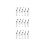 Modelcraft Set of 15x Fine Point Blades, Silver, 11