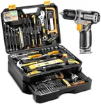 Tool Kit Box Drill Set：DEKOPRO Home