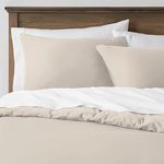 Carressa Linen King Size Duvet Cover Set 800 Thread Count 100% Long Staple Egyptian Cotton Duvet Cover with Silky Soft Breathable Hidden Zipper and 7 Corner Ties