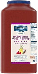 Hellmann's Classics Raspberry Vinaigrette Salad Dressing Jug Gluten Free, No Artificial Flavors or High Fructose Corn Syrup, Colors from Natural Sources, 1 gallon (Pack of 1)