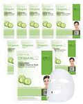 Dermal Korea Collagen Essence Full Face Facial Mask Sheet Pack No20 Cucumber 23g 10pcs by Dermal