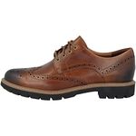 Clarks Mens Batcombe Wing Brogues, Brown, 8 UK