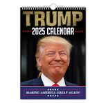 The Calendar King // Donald Trump - 2025 Wall Calendar (Full Colour, A4 Size)