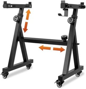 STRICH Piano Keyboard Stand Heavy Duty With Wheels and Stand Pads - Adjustable Portable Music Stand, Fits 54, 61, 88 Key Electric Pianos, Sturdy Musical Keyboard Stand, SKT-02S (Z-Style)