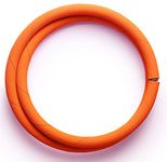 Premier Lpg Stove Hose, 1.5 Meters, Steel Wire Reinforced, Isi Certified (Orange) - Durable And Safe Gas Hose With High-strength Steel Reinforcement, Ensures Leak-proof Performance